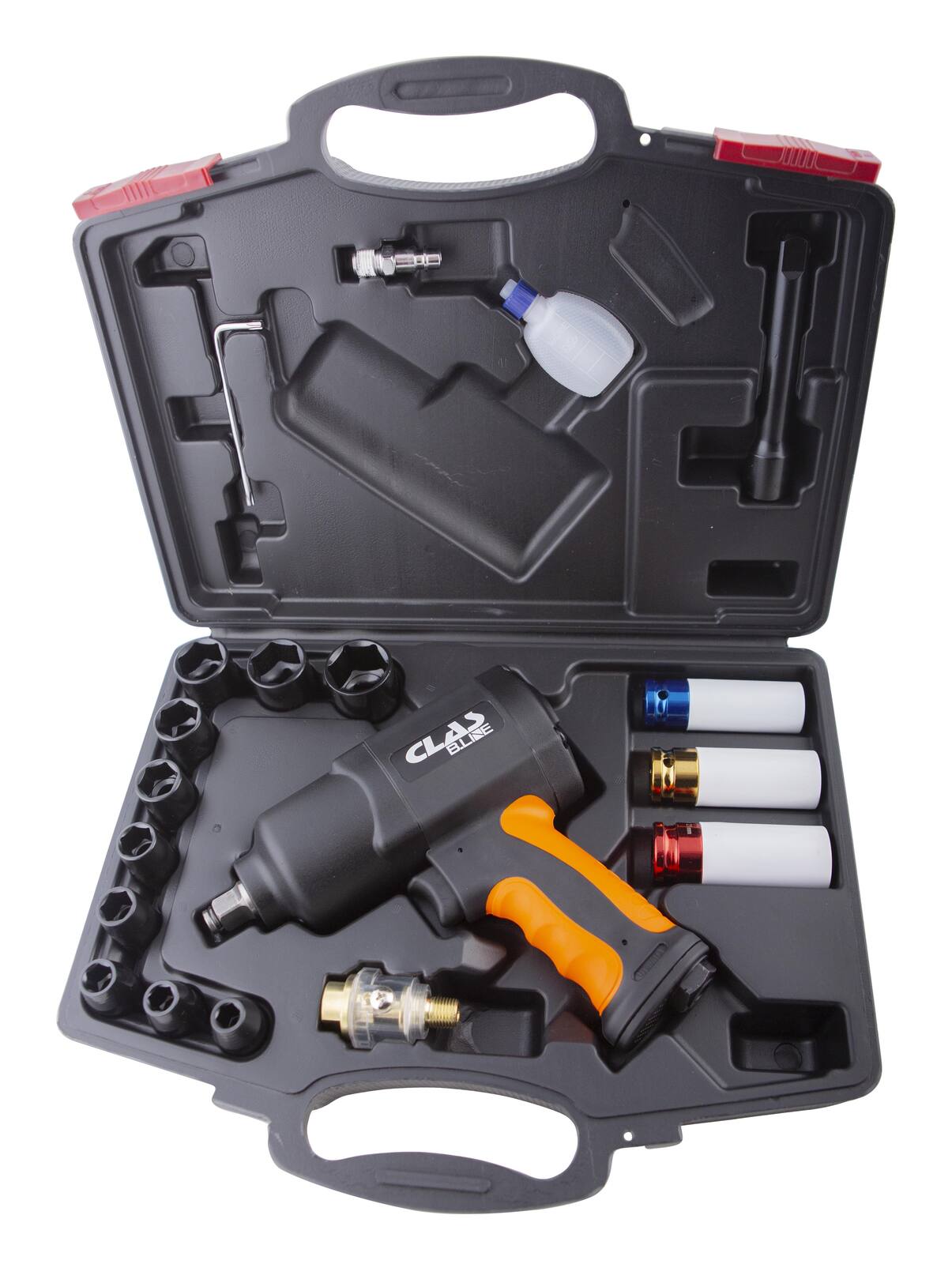 SET Pistolete ajri 1/2″ 1600Nm (19 Cope) – CLAS